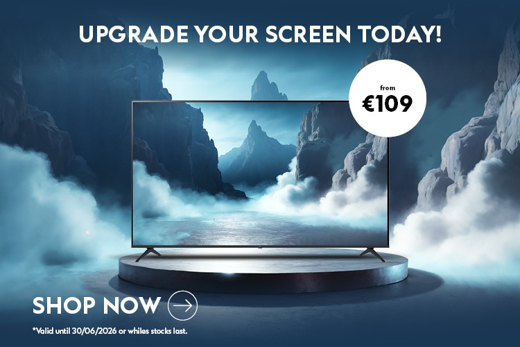 NEW TV FROM 109EUROS