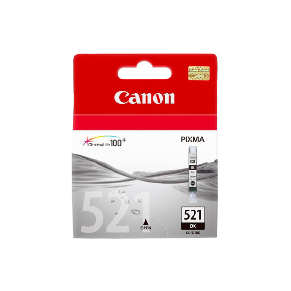 CANON CLI-521 Mελάνι, Μαύρο