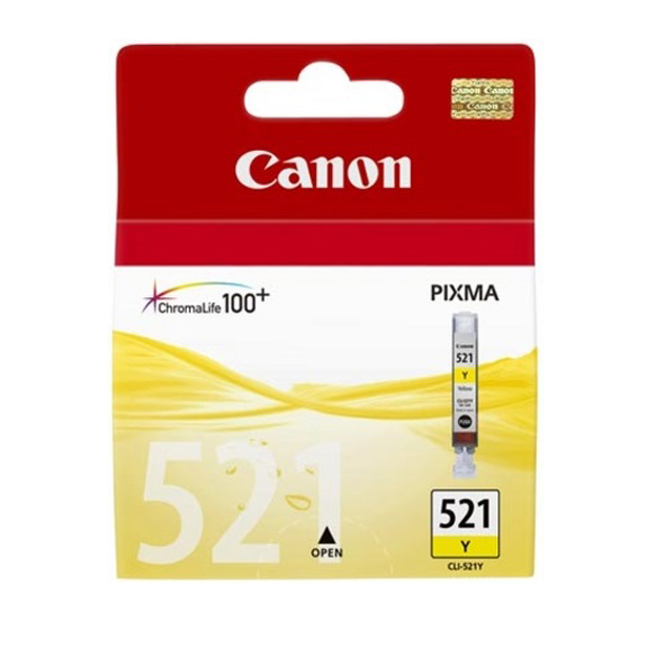 CANON CLI-521 Μελάνι, Κίτρινο