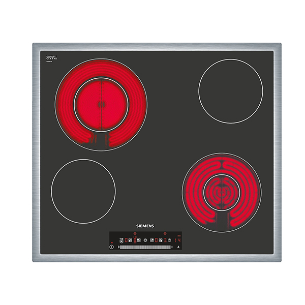 SIEMENS ET645FG17G Αυτόνομη Κεραμική Εστία 6 Ζωνών, 60cm, Μαύρο