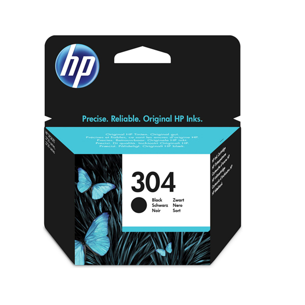 HP 304 Μελάνι, Μαύρο