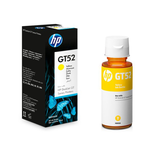 Image of suggested product: HP GT52 Μελάνι, Κίτρινο