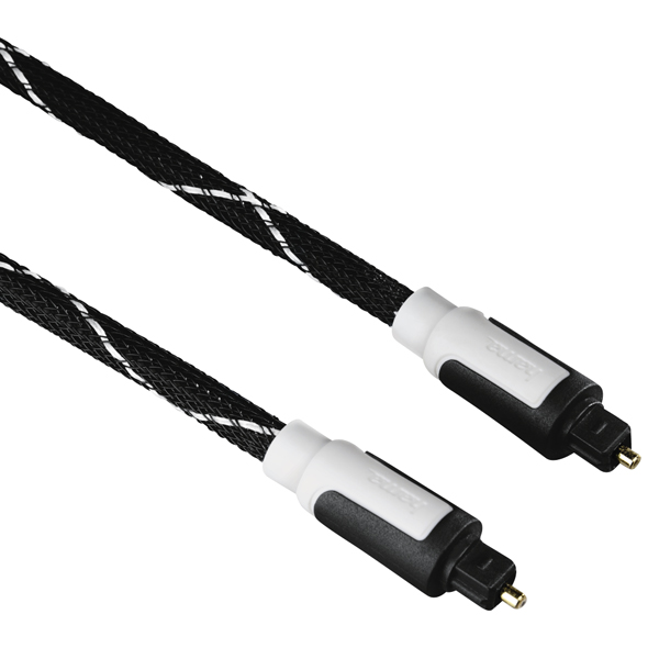 HAMA 00030130 Ακουστικό Οπτικό Καλώδιο Fibre , ODT plug (Toslink), 1.5 m