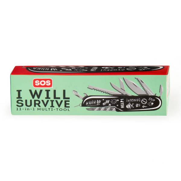 LEGAMI KNIF0001 Sos I Will Survive, Πολυεργαλείο 11-Σε-1 | Legami| Image 2