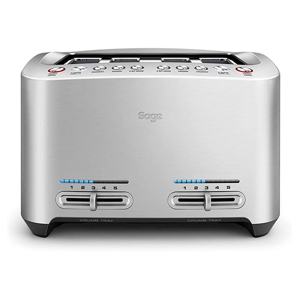 SAGE BTA845UK  The Smart Toast Τοστιέρα, Ασημί