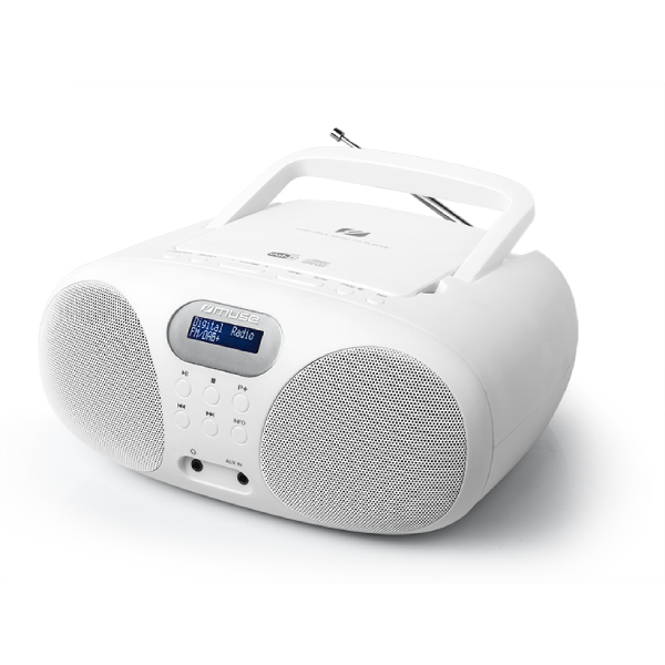 Image of suggested product: MUSE MD-208 DBW Aσύρματο Ραδιόφωνο με CD Player, Άσπρο