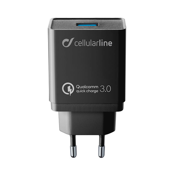 Image of suggested product: CELLULAR LINE Σετ Φορτιστής Κινητού 18W, Μαύρο
