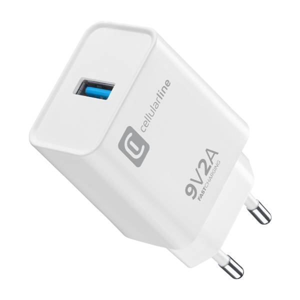 Image of suggested product: CELLULAR LINE ACHHUUSBQCK Φορτιστής 18 Watt EU, Άσπρο