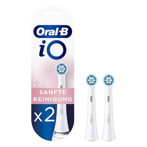 BRAUN Oral-B iO Gentle Care Ανταλλακτικές Κεφαλές, 2 Τεμάχια