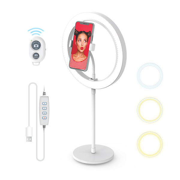 Image of suggested product: DIGIPOWER DP-VRLK10 Ring Light, 10"