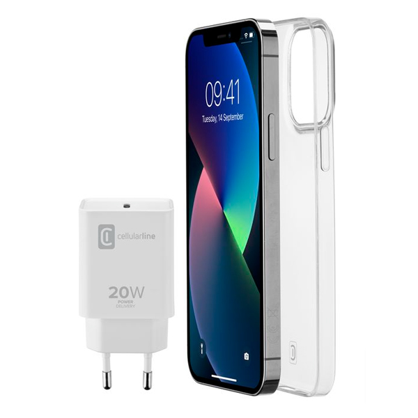CELLULAR LINE Σετ Φορτιστής και Θήκη για iPhone 13 Smartphone | Cellular-line| Image 2