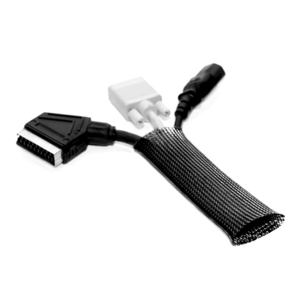 Universal 40MM-W 2M-L Αξεσουάρ Διαχείρισης Καλωδίου 2 Μέτρα, Μαύρο