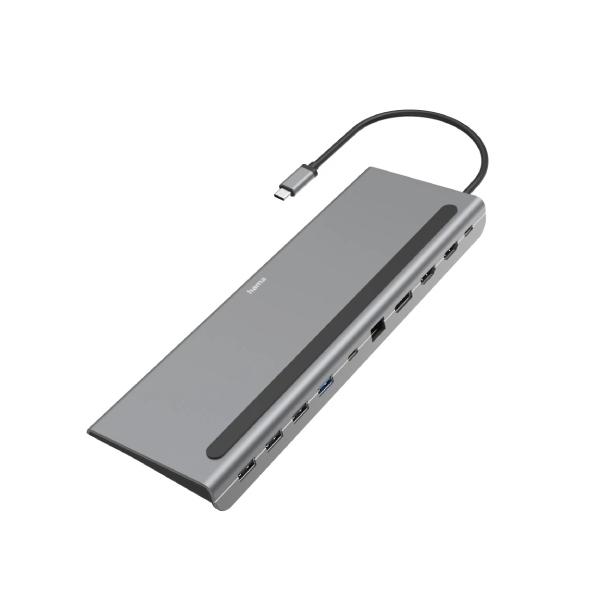 HAMA 00200100 Usb-C Docking Station "Connect2Office Pro", 10 Θύρες