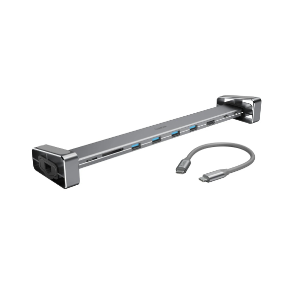 Image of suggested product: HAMA 00200100 Usb-C Docking Station "Connect2Office Pro" Αφαιρούμενα Πόδια, 9 Θύρες