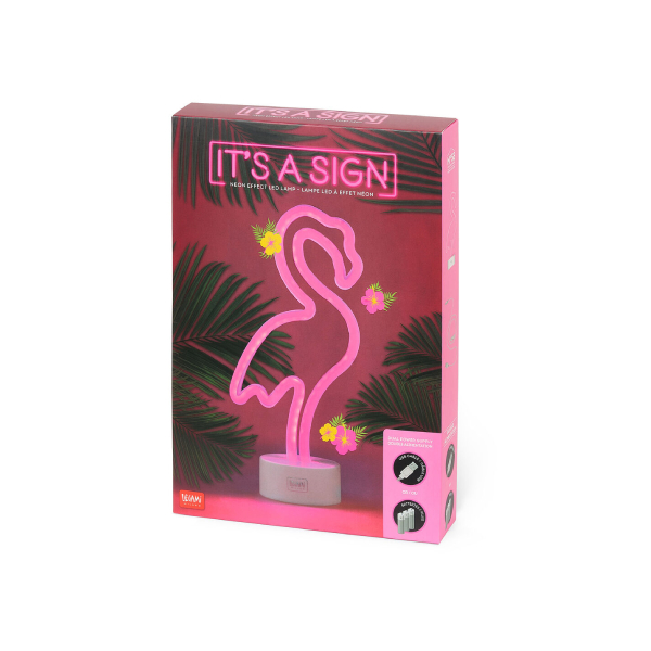 LEGAMI LL0002 Λαμπτήρας Neon Led, Φλαμίνγκο | Legami| Image 3
