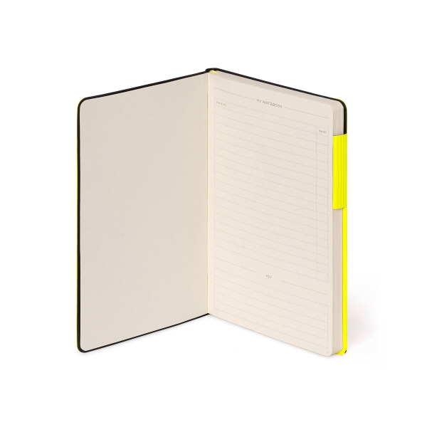LEGAMI VMYNOT0174 Medium Σημειωματάριο, Κίτρινο Neon | Legami| Image 2