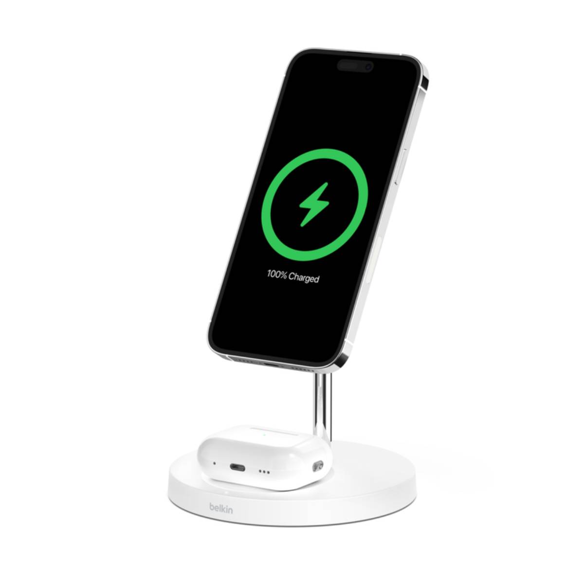 BELKIN Boost Charge Pro 2 Σε 1 Ασύρματος Φορτιστής, Άσπρο | Belkin| Image 2