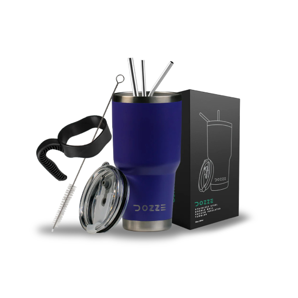 Image of suggested product: DOZZE Roamer Tumbler Ταξιδιωτικός Θέρμος, 880 ml, Violet Μωβ