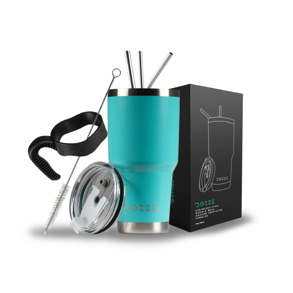 Image of suggested product: DOZZE Roamer Tumbler Ταξιδιωτικός Θέρμος, 880 ml, Aqua