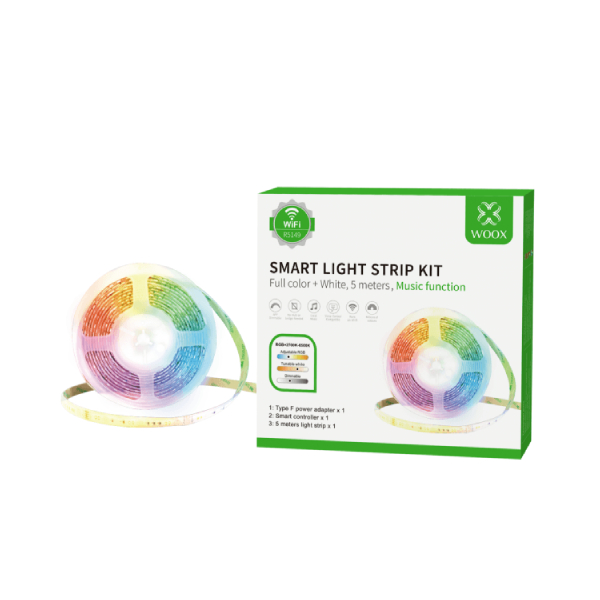 WOOX R5149 Smart LED Ταινία Φωτισμού Με Λειτουργίες Μουσικής