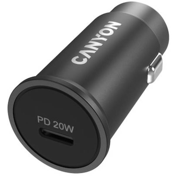 Image of suggested product: CANYON CNS-CCA20B Φορτιστής Αυτοκινήτου 20 Watt, Μαύρο