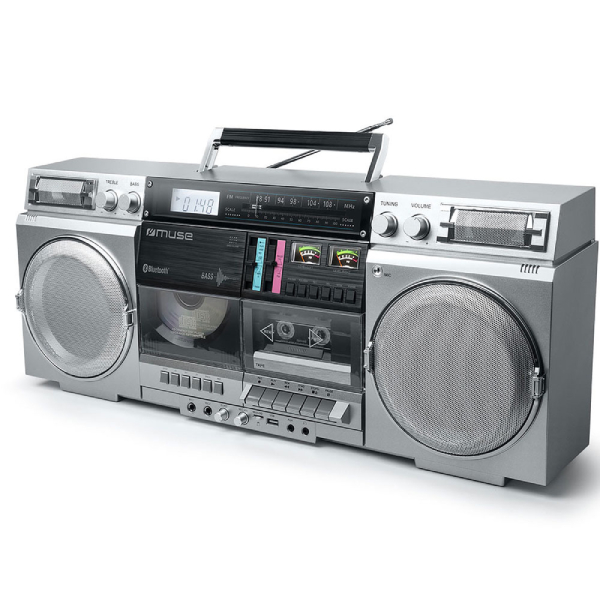 Image of suggested product: MUSE M-380 GB Ράδιο Κασετόφωνο, Ασημί