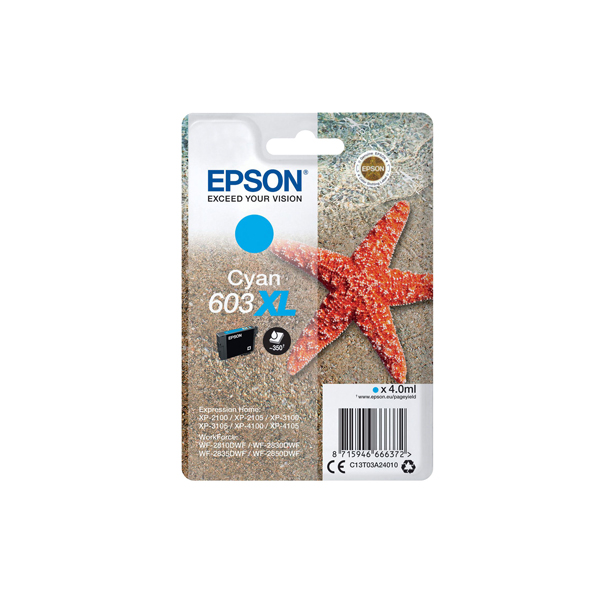 Image of suggested product: EPSON 603XL Μελάνι, Κυανό