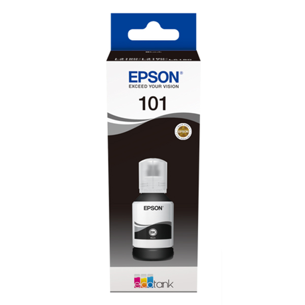 EPSON 101 Φιαλίδιο Μελανιού, Μαύρο