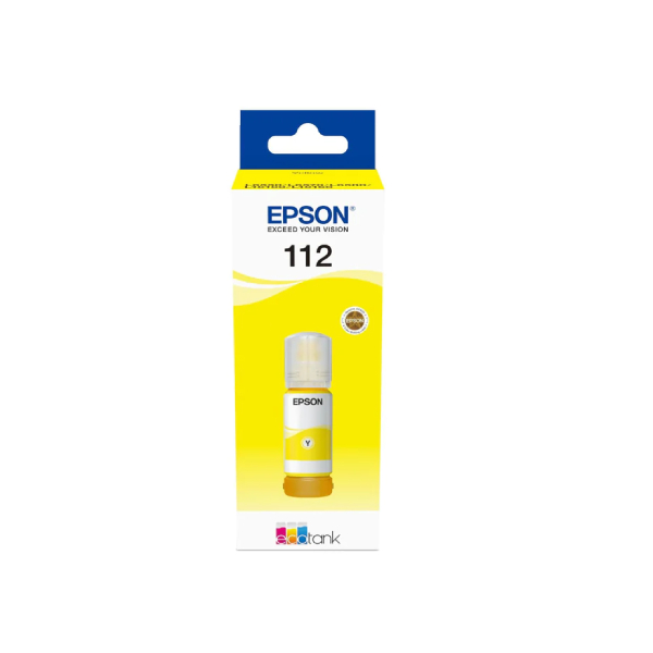 Image of suggested product: EPSON 112 Ecotank Pigment Φιαλίδιο Μελανιού, Κίτρινο