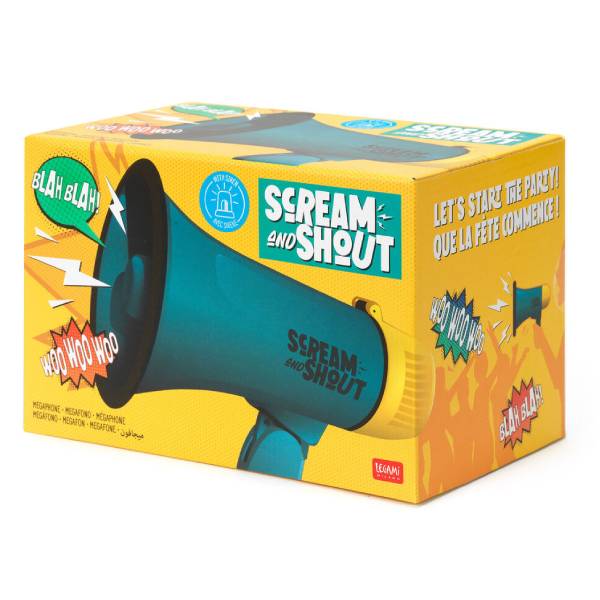 LEGAMI MEG0001 Scream & Shout Μegaphone | Legami| Image 2