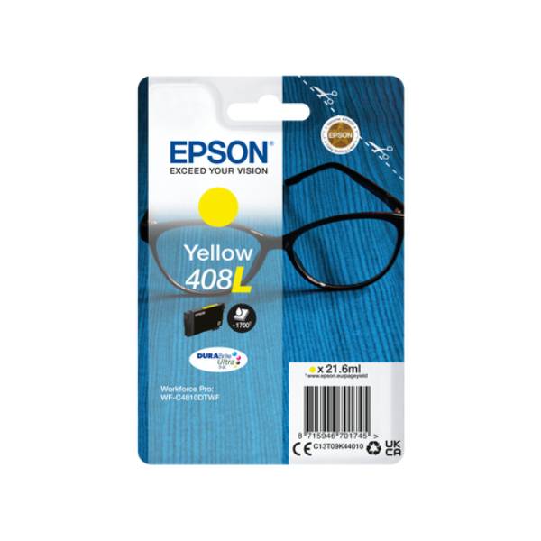 Image of suggested product: EPSON 408L Spectacles DURABrite Ultra Μελάνι, Κίτρινο