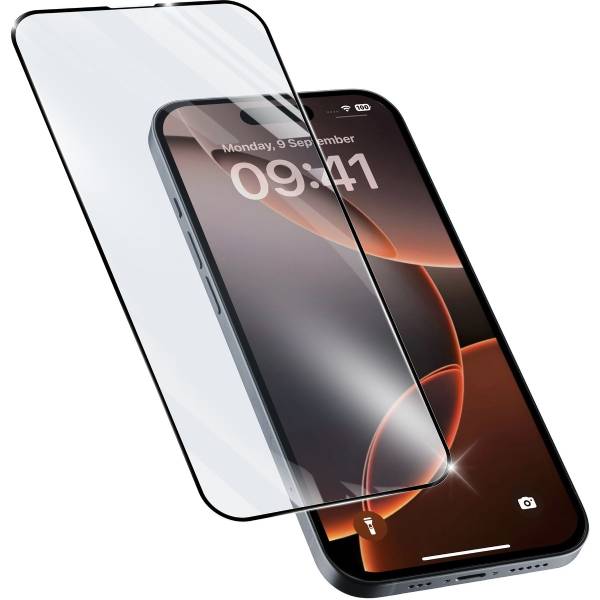 CELLULARLINE Προστατευτικό Γυαλί Οθόνης Με Μαύρο Πλαίσιο Για iPhone 16 Pro Max Smartphone