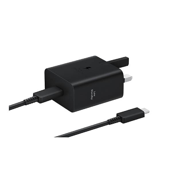 Image of suggested product: SAMSUNG EP-T4511XBEGGB Φορτιστής με Καλώδιο USB-C σε USB-C 45 Watt, Μαύρο