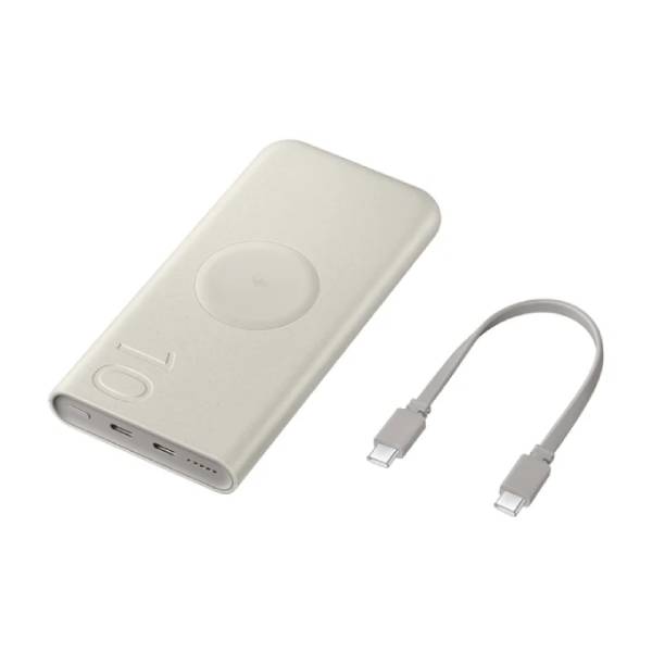 SAMSUNG Power Bank/Φορητή Μπαταρία 10000 mAh, Μπεζ | Samsung| Image 3