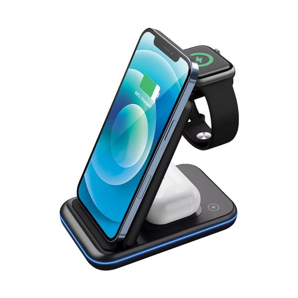 Image of suggested product: CANYON CNS-WCS304B/UK Wireless Charger 3 σε 1, Black
