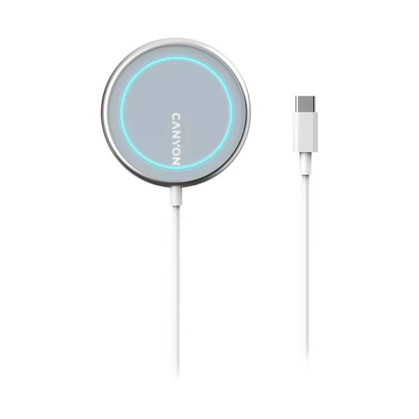 Image of suggested product: CANYON CNS-WCS100 Ασύρματος Φορτιστής 15 Watts, Ασημί