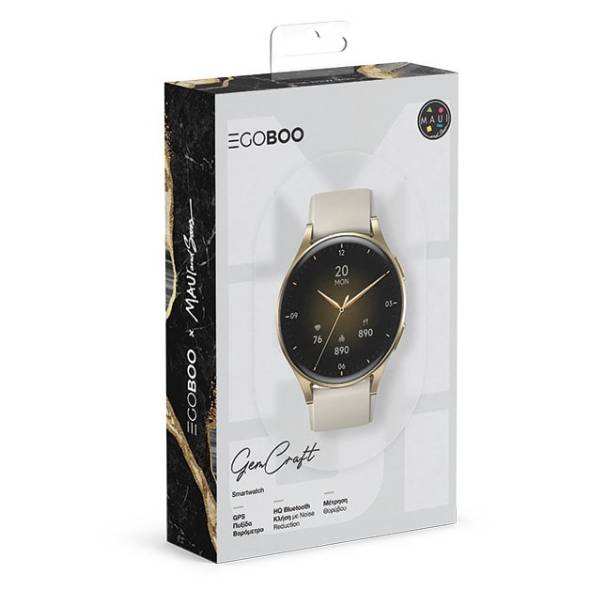 EGOBOO MUGTX05GLD Maui Gem Smartwatch, Χρυσό | Egoboo| Image 2