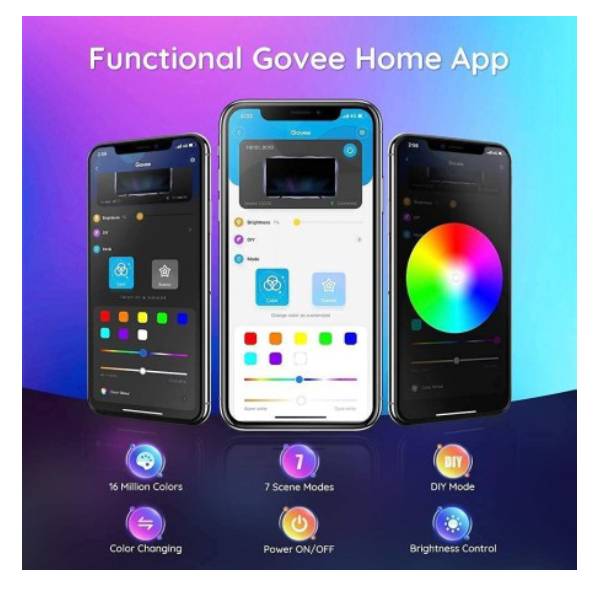 GOVEE Έξυπνη LED Ταινία Φωτισμού RGB Για Τηλεοράσεις 46-65" | Govee| Image 2