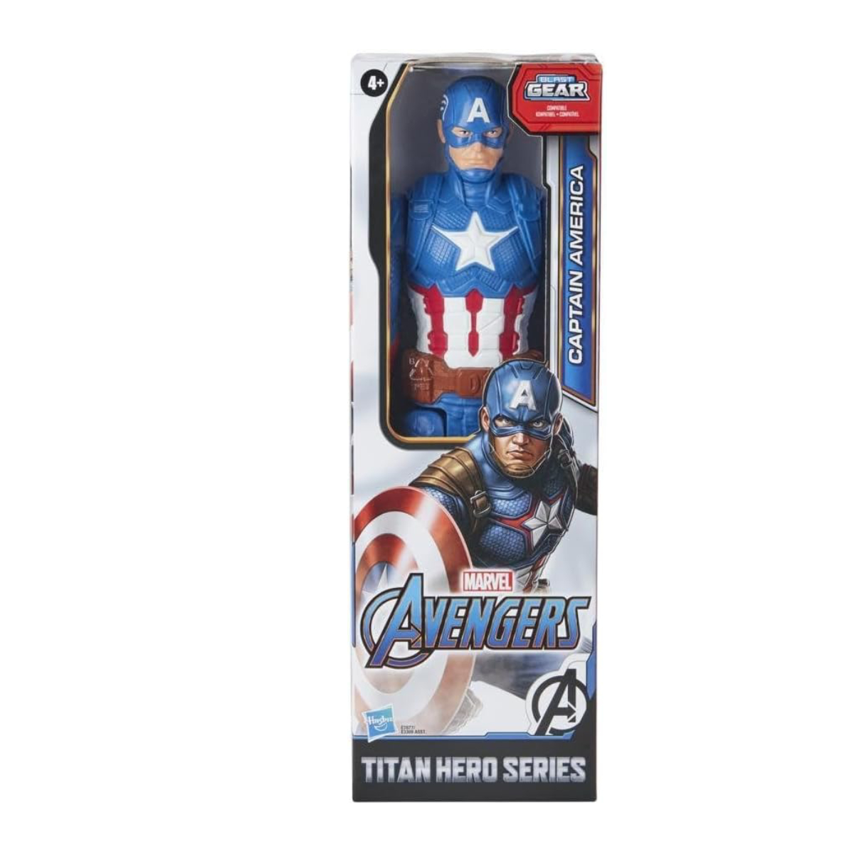 HASBRO Marvel Avengers Titan Hero Series Captain America Φιγούρα Δράσης | Hasbro| Image 4