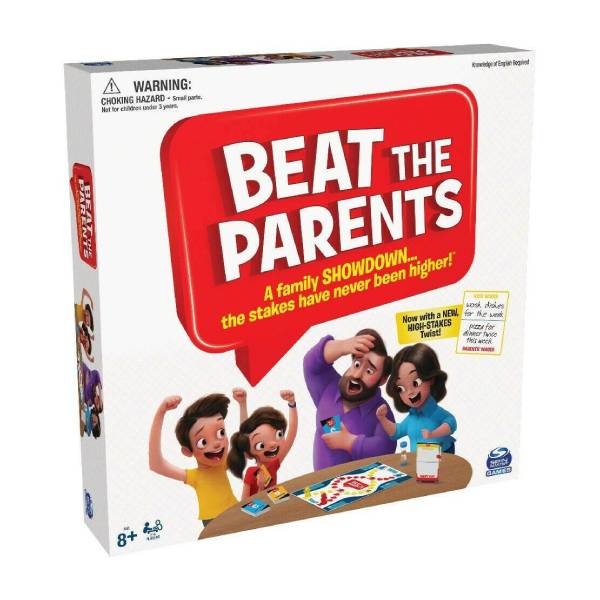SPIN MASTER Επιτραπέζιο Παιχνίδι: Beat The Parents The Bet, Ελληνική Έκδοση