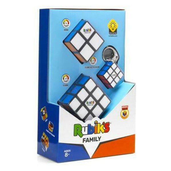 SPIN MASTER Rubik’s Cube: Κύβος του Rubik Οικογενειακή Συσκευασία, 3 Τεμάχια | Spin-master| Image 2