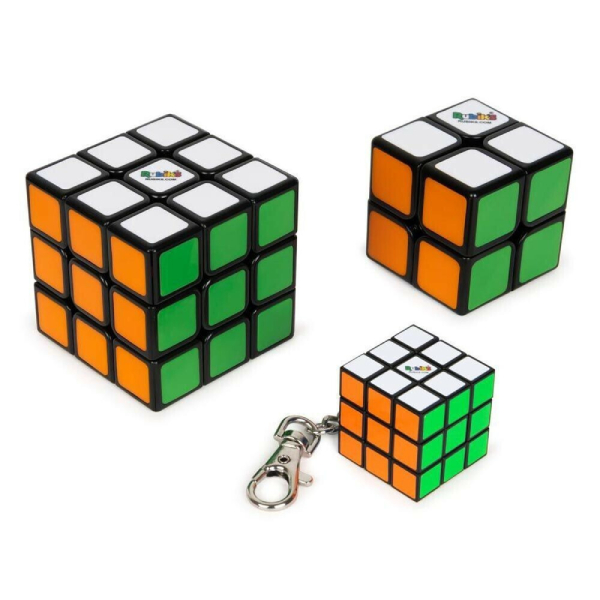 SPIN MASTER Rubik’s Cube: Κύβος του Rubik Οικογενειακή Συσκευασία, 3 Τεμάχια | Spin-master| Image 5