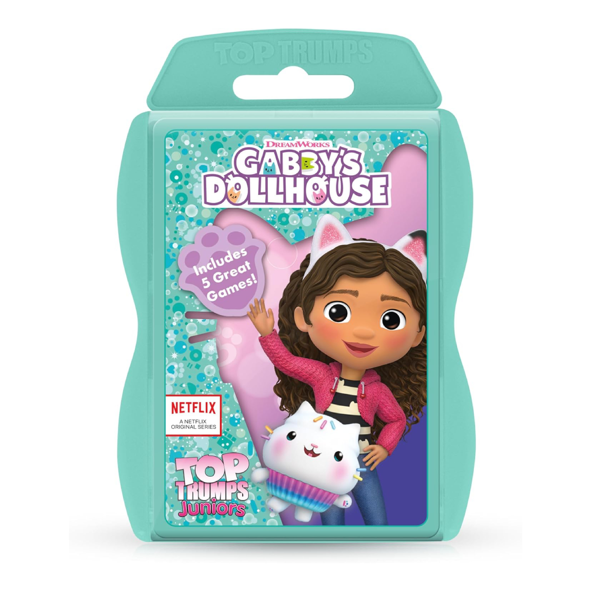 WINNING MOVES Top Trumps Juniors - Gabby's Dollhouse Επιτραπέζιο Παιχνίδι με Κάρτες