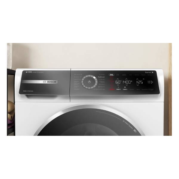 BOSCH WGB25401GR Σειρά 8 Πλυντήριο Ρούχων με Ατμό 10 kg, Άσπρο | Bosch| Image 2
