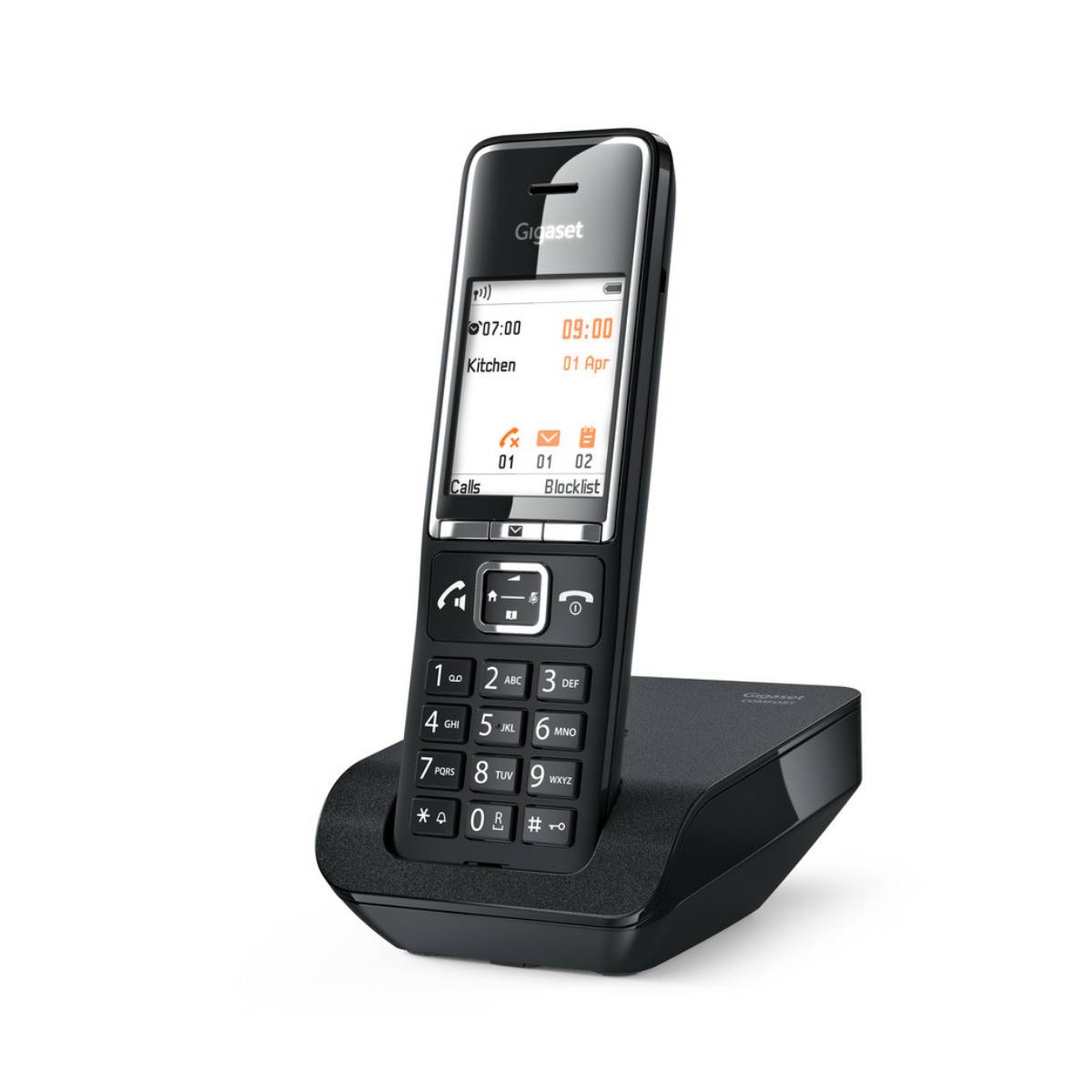 GIGASET Comfort 550A IP Ασύρματο Τηλέφωνο, Μαύρο | Gigaset| Image 2