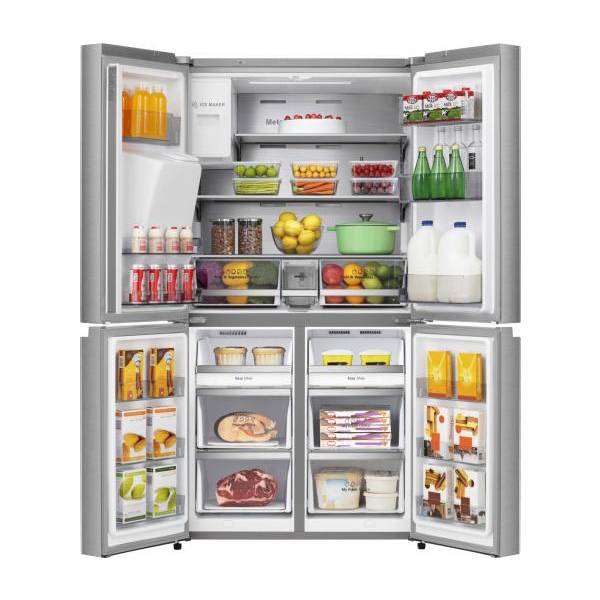 HISENSE RQ760N4SASE Ψυγείο Τετράπορτο με Δοχείο Νερού, Inox | Hisense| Image 3