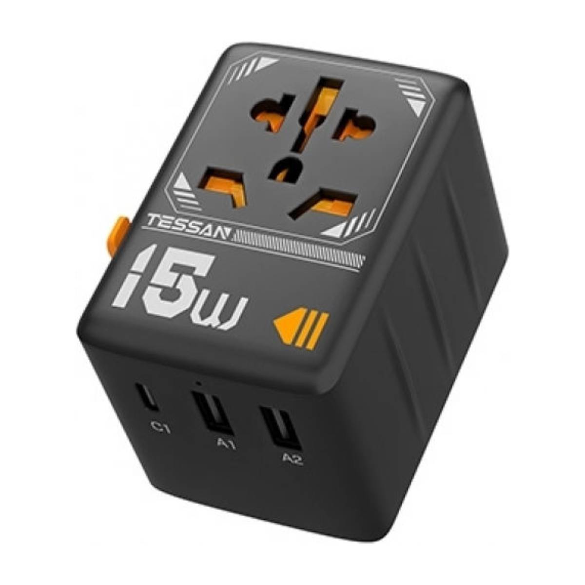 Image of suggested product: TESSAN TS-WTA01 Universal Αντάπτορας Πρίζας 15 Watts