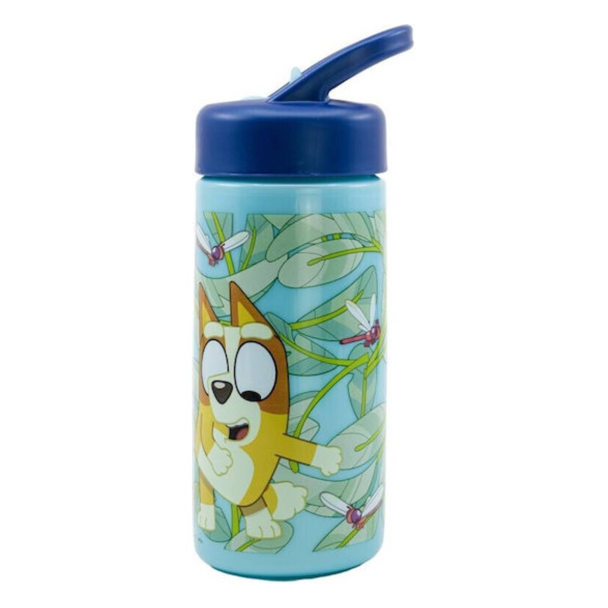 STOR 49601 Bluey Παιδικό Μπουκάλι Νερού με Καλαμάκι, 0.41 Λίτρα | Stor| Image 2