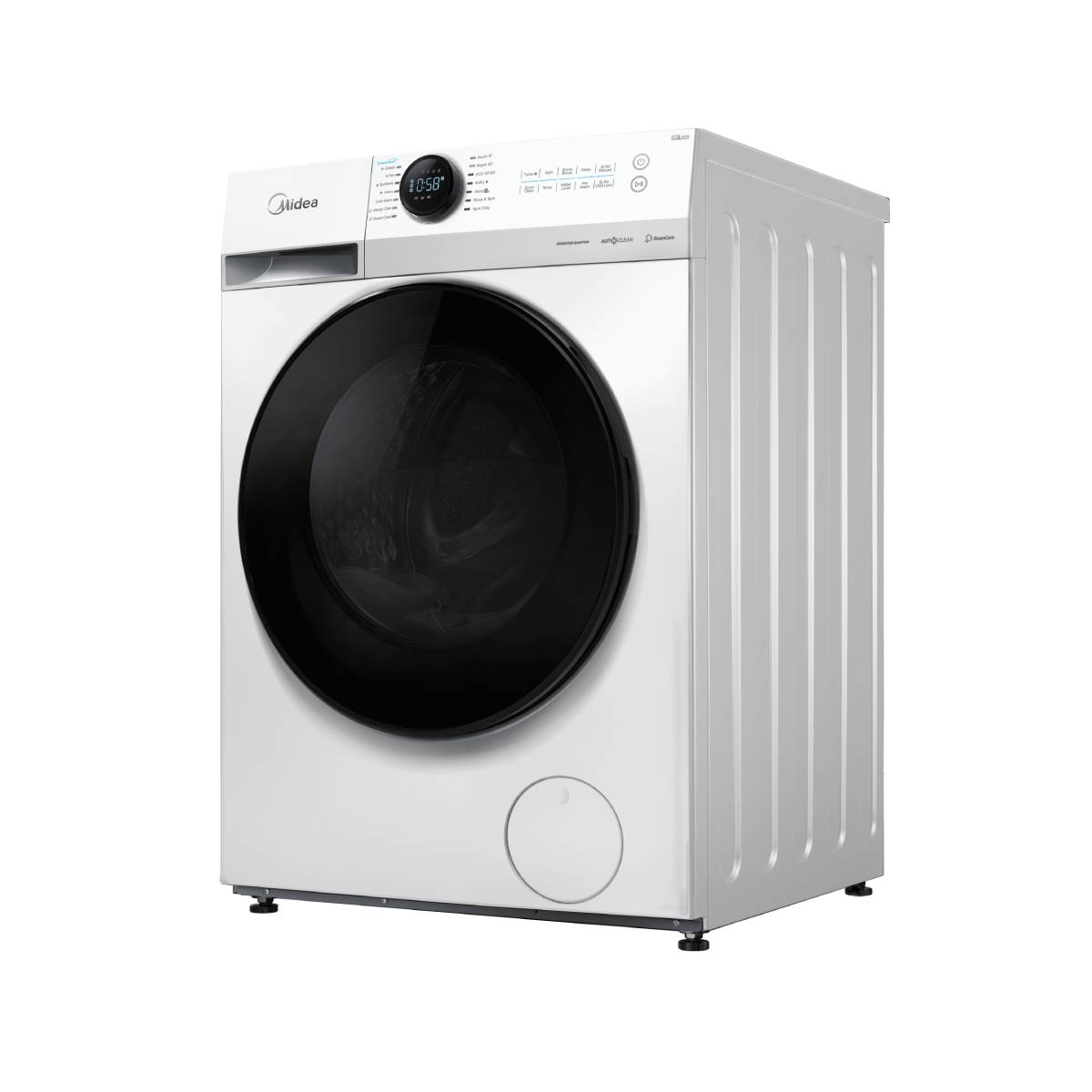 MIDEA MF200W90B/W-GR Πλυντήριο Ρούχων 9 kg, Άσπρο | Midea| Image 2
