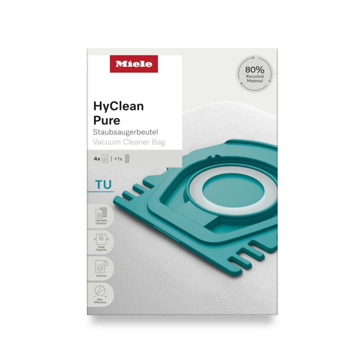 MIELE Σακούλα Ηλεκτρικής Σκούπας HyClean Pure TU